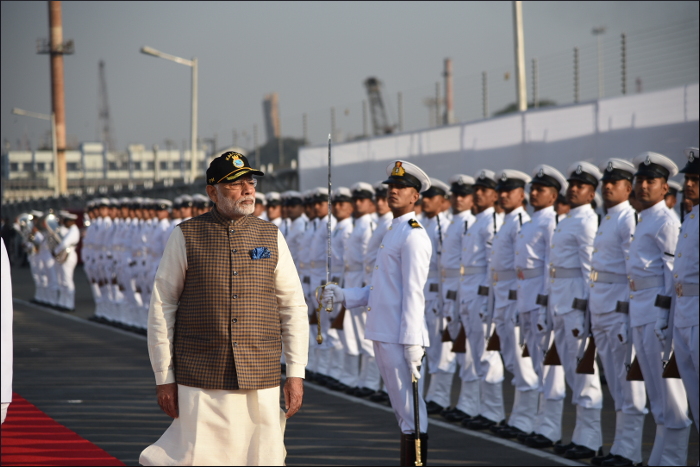 INS Kalvari Commissioned into the Indian Navy