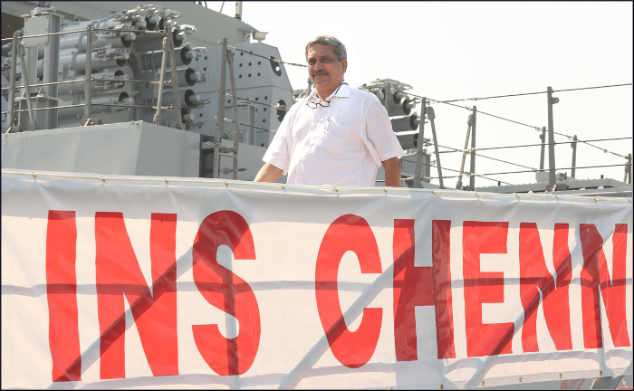 Guided Missile Destroyer INS Chennai Joins the Indian Navy
