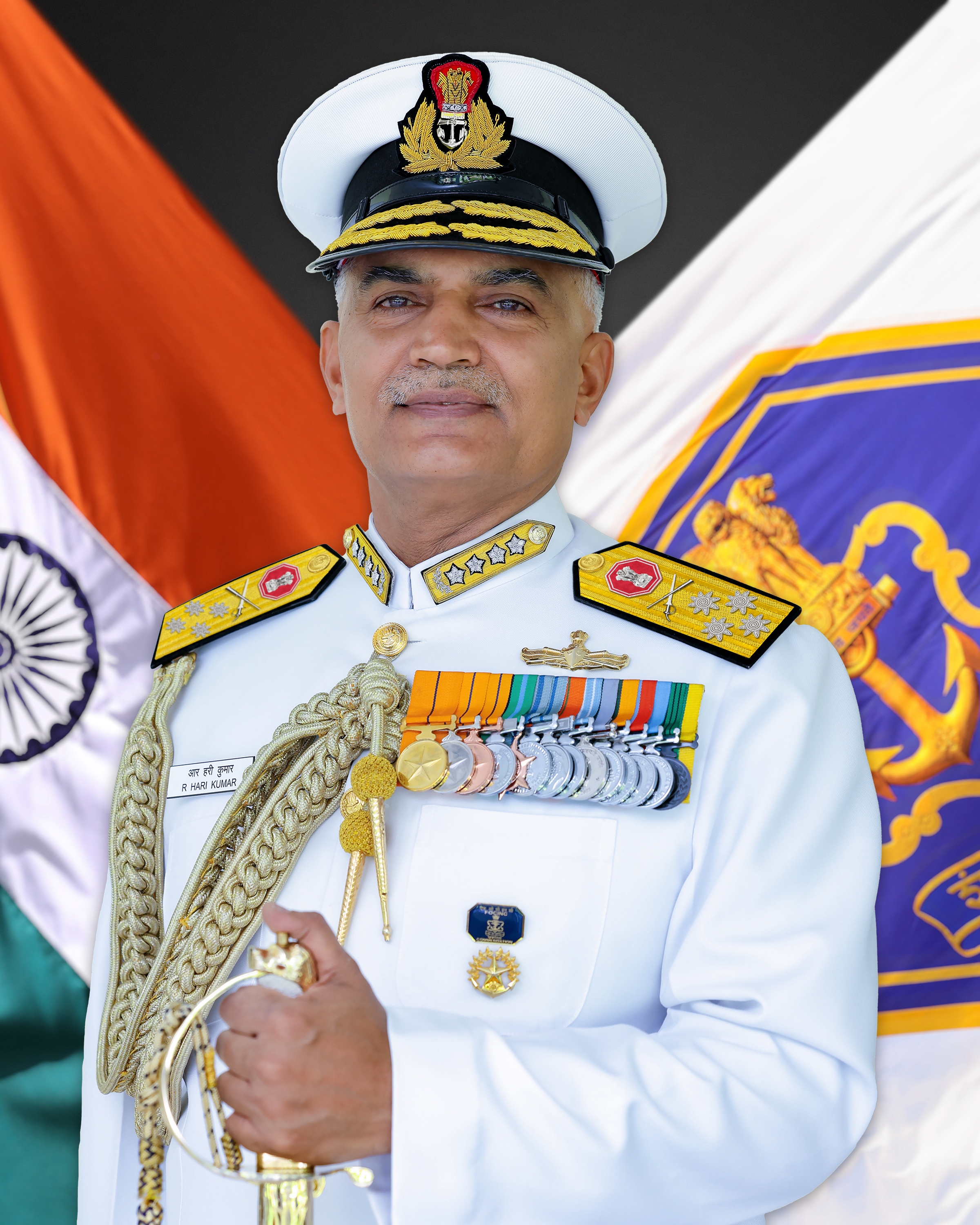 Admiral R Hari Kumar, PVSM, AVSM, VSM, ADC