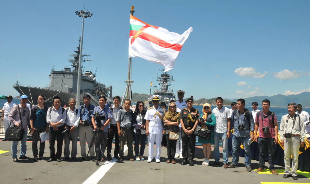 Visit of Indian Warships to Cam Ranh Bay, Vietnam