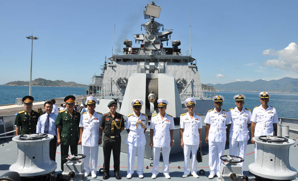 Visit of Indian Warships to Cam Ranh Bay, Vietnam