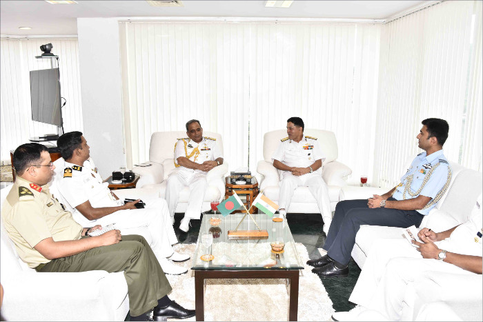 Admiral Nizamuddin Ahmed, Chief of Naval Staff of the Bangladesh Navy Visits ENC