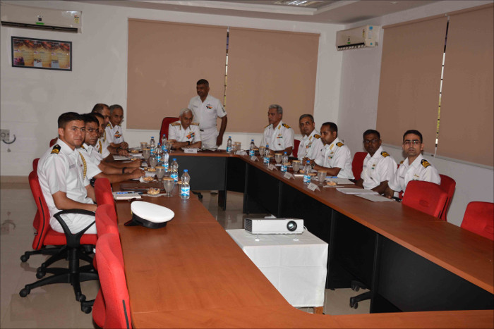 CNS Visits Eastern Naval Command