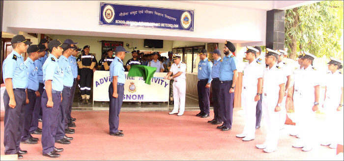 School of Naval Oceanology and Meteorology (SNOM), Kochi Conducts Adventure Camp at Devikulam, Munnar 