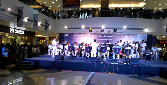 Naval Band Performance at Kochi