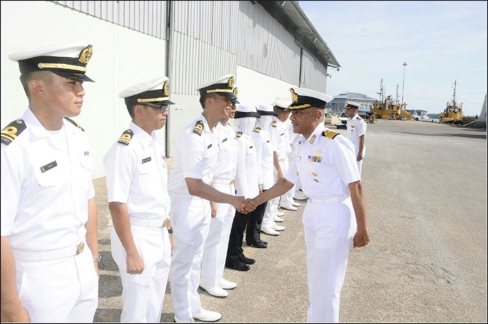 INS Satpura on Overseas Deployment to Brunei