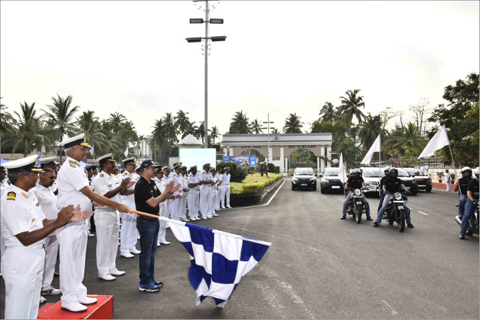 Indian Navy 'Coast to Coast' Rally