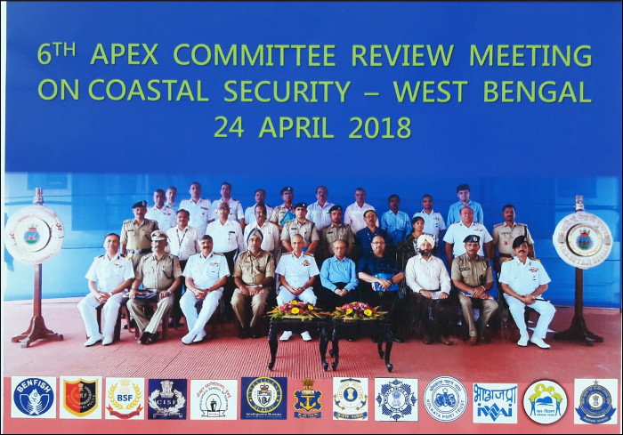 Apex Level Coastal Security Review Meeting held at INS Netaji Subhas