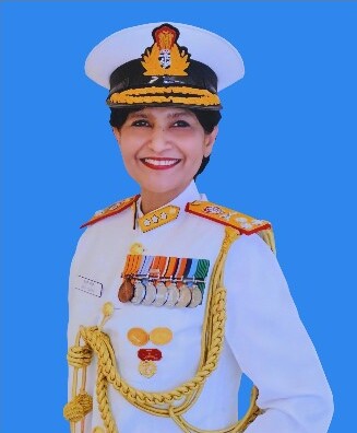 Director General Medical Services (Navy), Surgeon Vice Admiral Arti Sarin, VSM (NAVY)