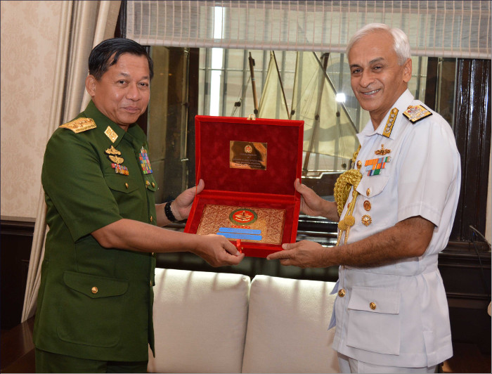 Visit of Senior General Min Aung Hlaing, Commander in Chief Defence Services of the Republic of Union of Myanmar to India