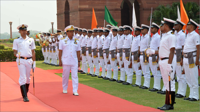 Visit of Admiral Tin Aung San, Commander in Chief, Myanmar Navy to India