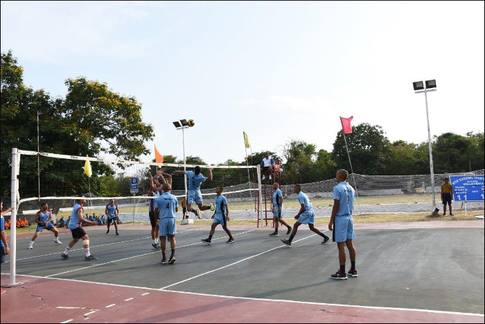 आईएनएस चिल्का में बैच 01/2018 के लिए अंतर डिवीजनल वॉलीबॉल चैंपियनशिप आयोजित