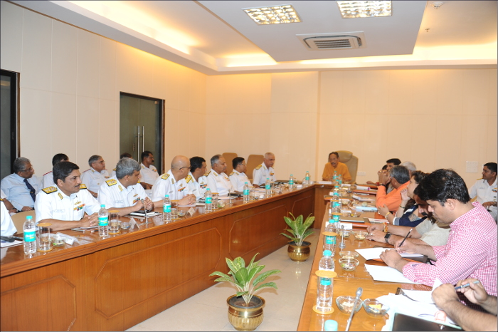Standing Committee on Defence Visits Western Naval Command and Naval Dockyard at Mumbai