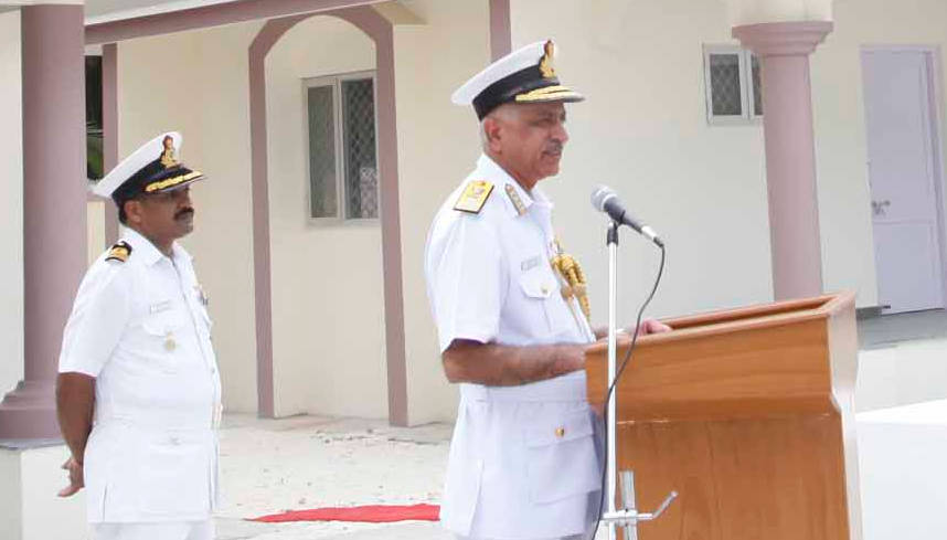Naval Detachment inaugurated at Lakshadweep