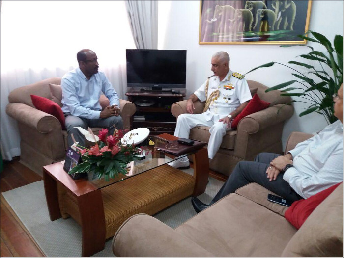 Indian Navy Goodwill Visit to Seychelles