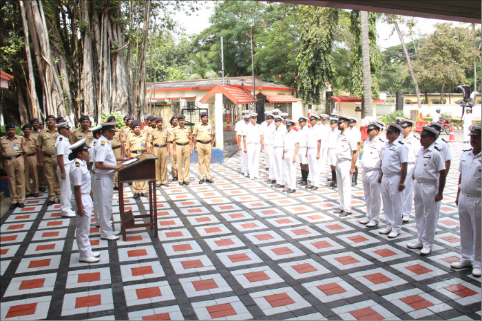 Rashtriya Ekta Diwas Observed at Southern Naval Command