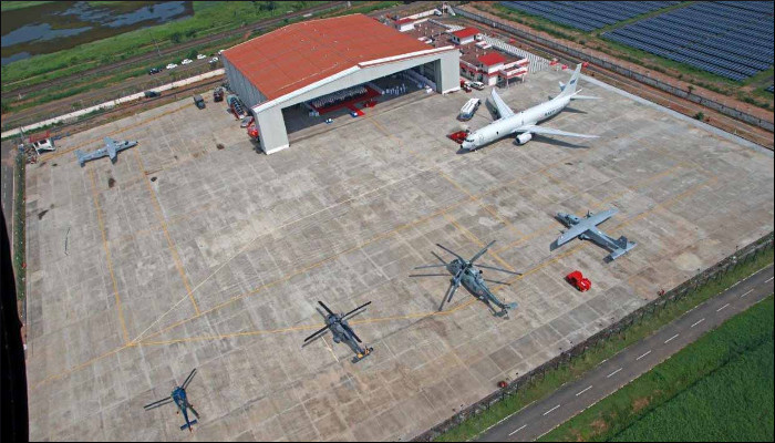 कोचीन अंतरराष्ट्रीय हवाई अड्डे पर नौसेना एयर एन्क्लेव की शुरुआत