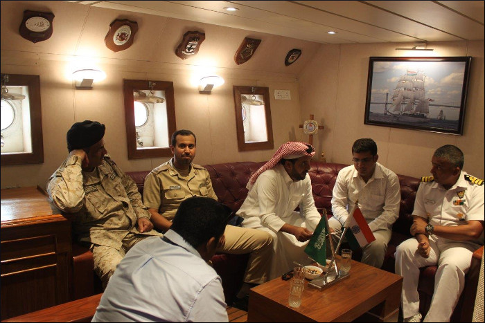 INS Tarangini at Jeddah, Saudi Arabia