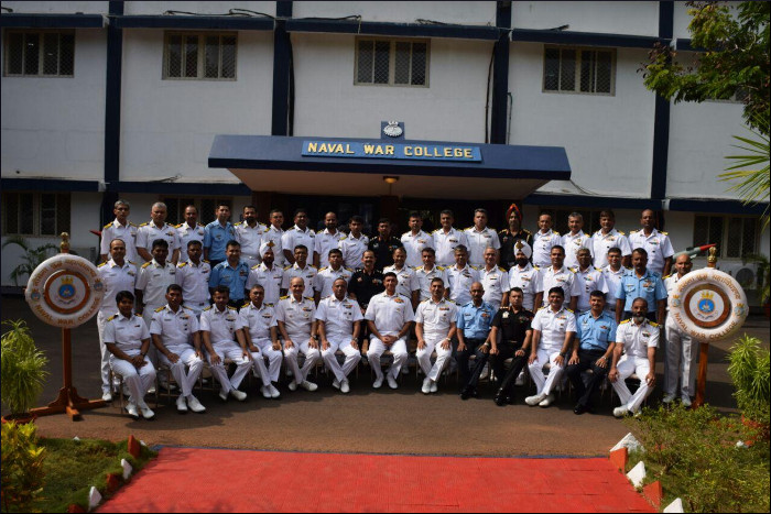 NHCC 30 Valedictory Function Held at Naval War College, Goa