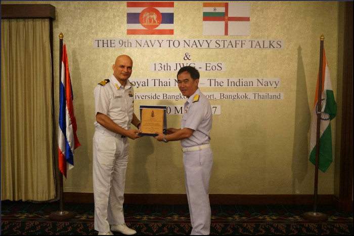 भारतीय नौसेना - रॉयल थाई नेवी स्टाफ वार्ता