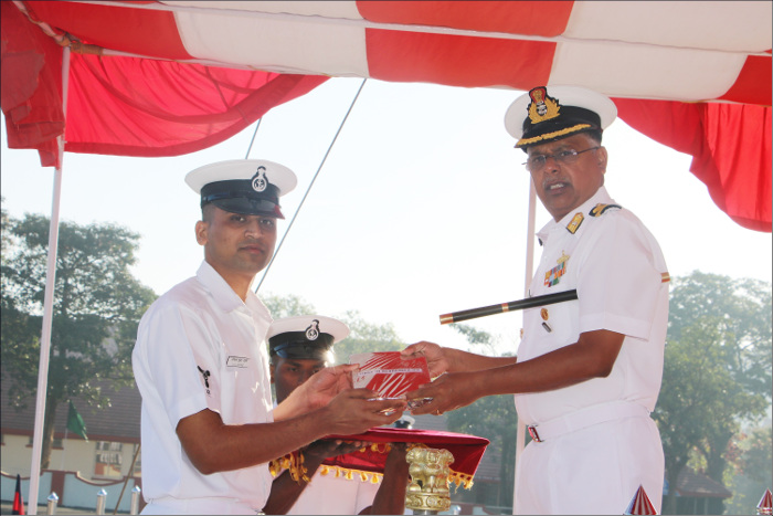 Passing Out of Merged Artificer Apprentice Course (MAAC) XXV, INS Shivaji