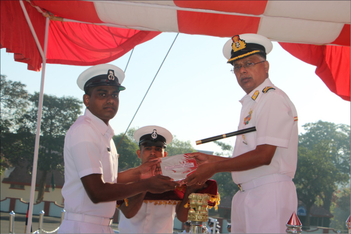 Passing Out of Merged Artificer Apprentice Course (MAAC) XXV, INS Shivaji