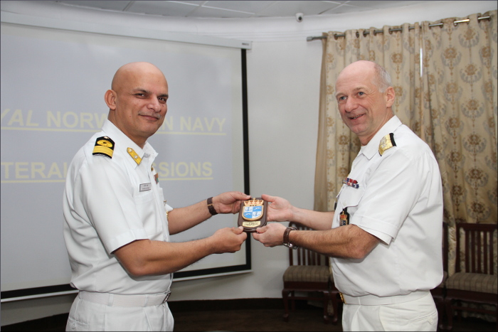 IN-Royal Norwegian Navy (RNN) Bilateral Discussions