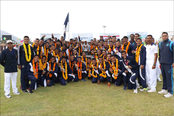 Maiden win by Indian Naval Academy - Inter Services Training Academies Sports Meet - Bakshi Cup 2017