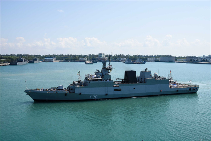 Eastern Fleet Ships on Overseas Deployment to Singapore