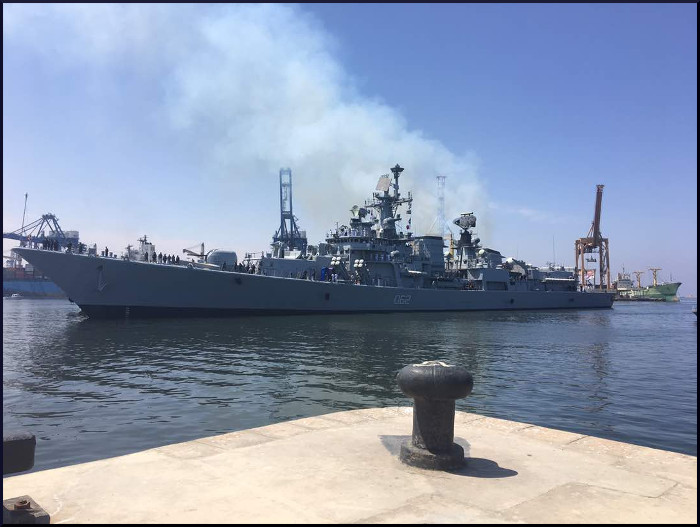 Indian Warships visit Alexandria, Egypt