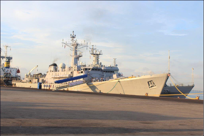 1टीएस जहाज पेनांग, मलेशिया की यात्रा पर