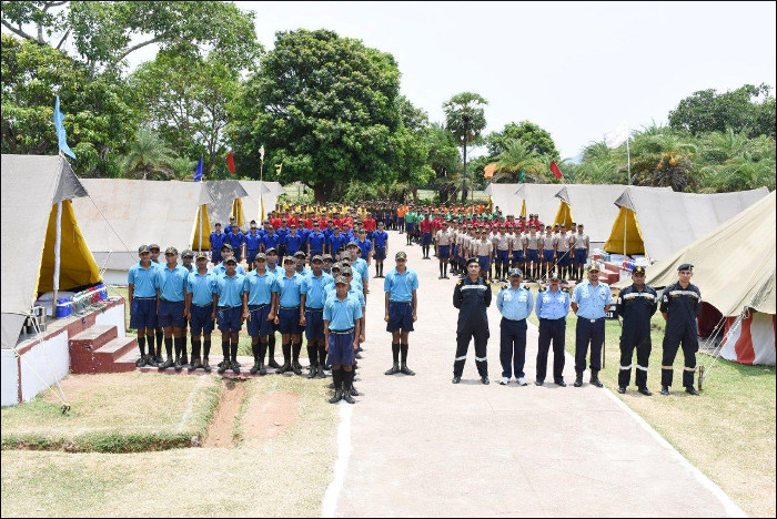 Camp 'Jagrat' Conducted at INS Chilka, Odisha
