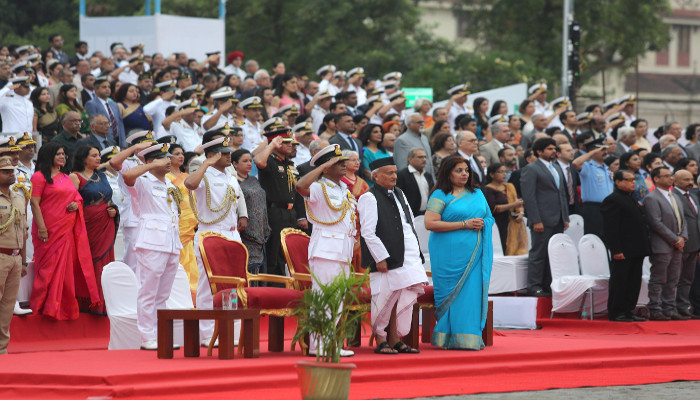 Navy Day Celebrated at The Gateway of India with Beating Retreat and Tattoo  Ceremony | Indian Navy