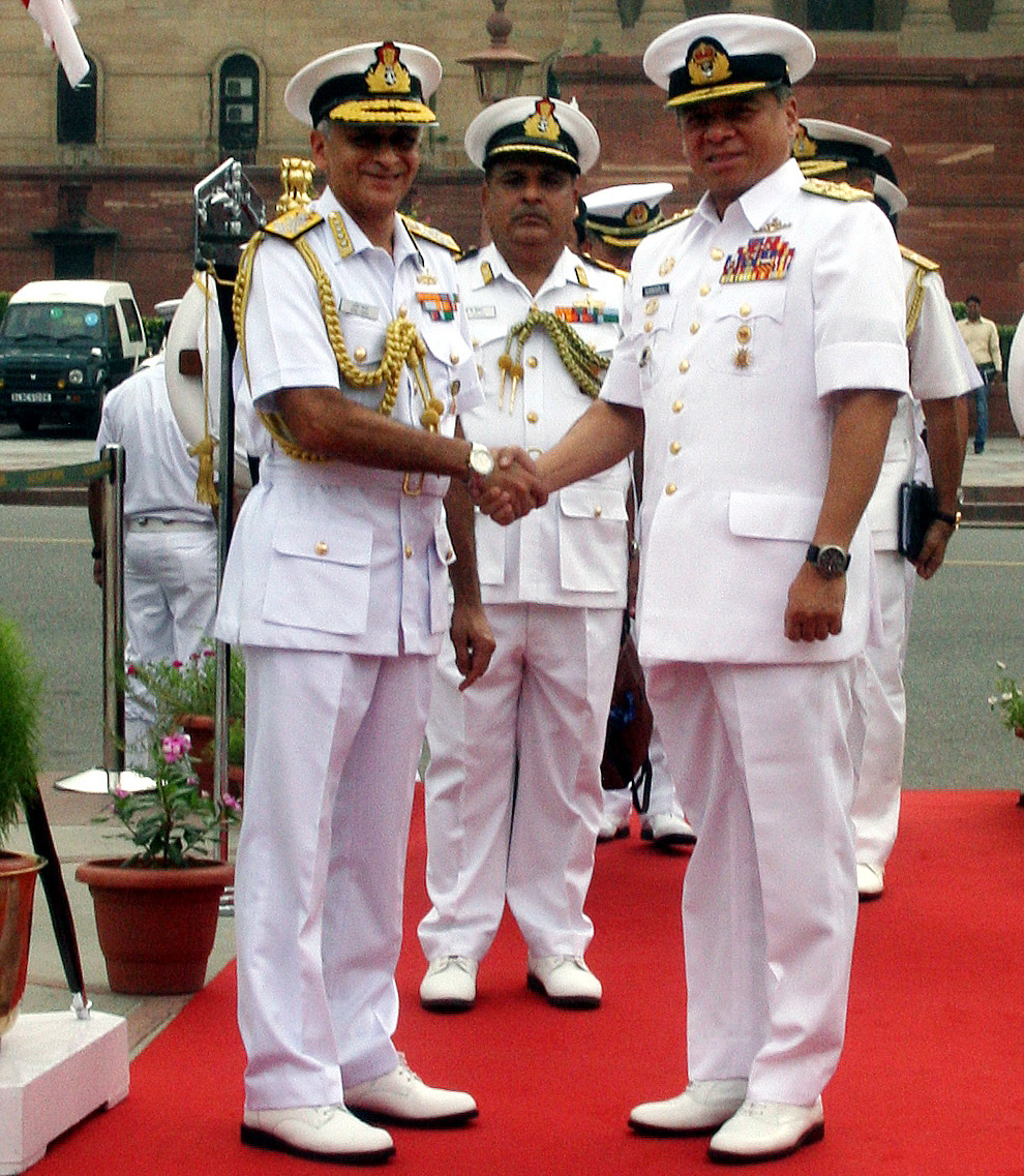 Admiral Tan Sri Ahmad Kamarulzaman Bin Haji Ahmad Badaruddin of Royal Malaysian Navy visits India   