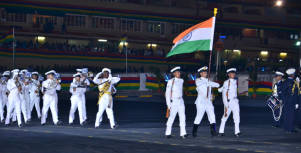 आईएनएस टाबर की मॉरीशस राष्ट्रीय दिवस और फास्ट इंटरसेप्टर नौकाओं के प्रेरण समारोह में प्रतिभागिता