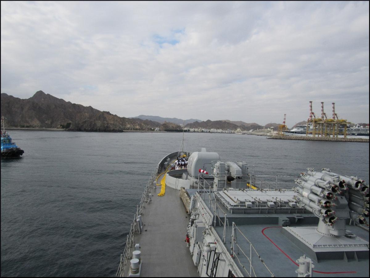 भारतीय नौसेना ने ओमान नौसेना के साथ  नसीम-अल-बह्र अभ्यास का आयोजन किया