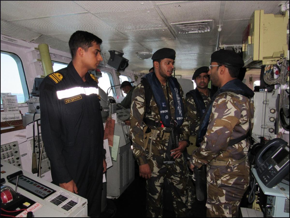 Indian Navy Conducts Exercise Naseem-Al-Bahr with Oman Navy