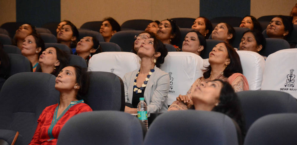 Navy wives hold special workshop on Facial Yoga
