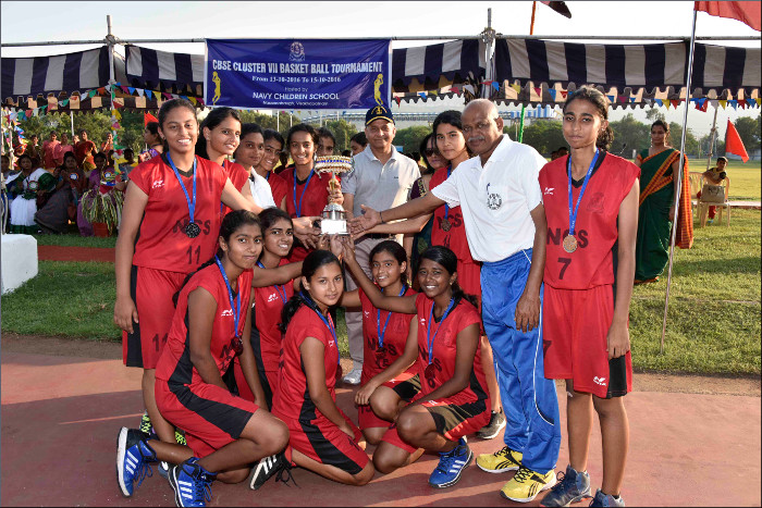 Chirec School, Hyderabad lifts CBSE Basketball Tournament Trophy