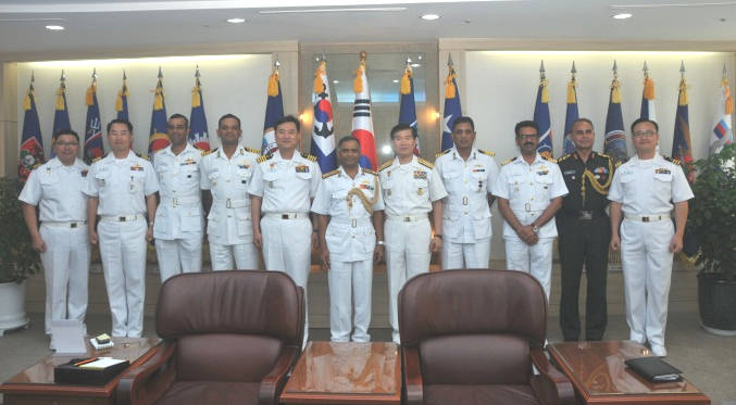 Indian Warships visit Busan, South Korea 