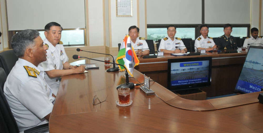 Indian Warships visit Busan, South Korea 