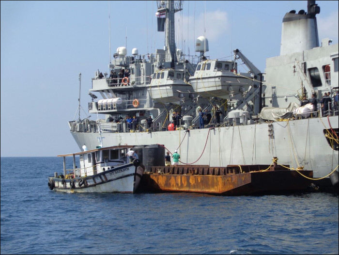 भारतीय नौसेना का खोज और बचाव ऑपरेशन - 'ओसीकेएचआई'