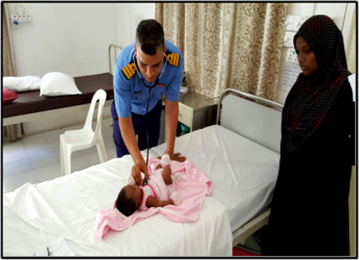 मालदीव में चिकित्सा कैम्प (01-07 अगस्त 16)