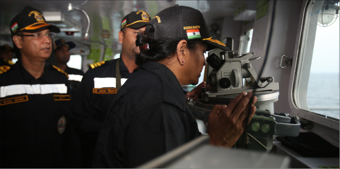 Raksha Mantri Presides Over India’s Display of Naval Might