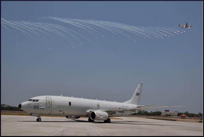 De-induction of Indian Navy's TU142M Aircraft and Induction of Boeing P8 I into INAS 312