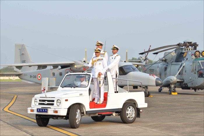 Naval Investiture Ceremony Conducted at Kochi