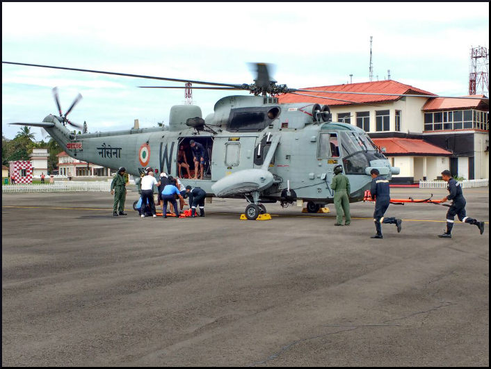 Indian Navy's Search and Rescue Operations