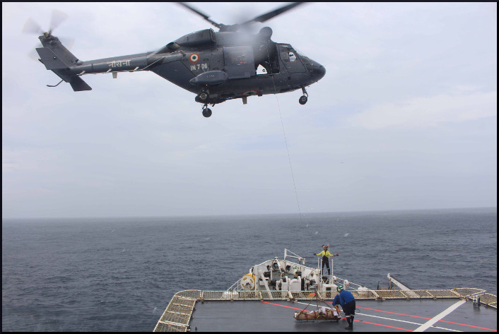 भारतीय नौसेना का खोज और बचाव ऑपरेशन