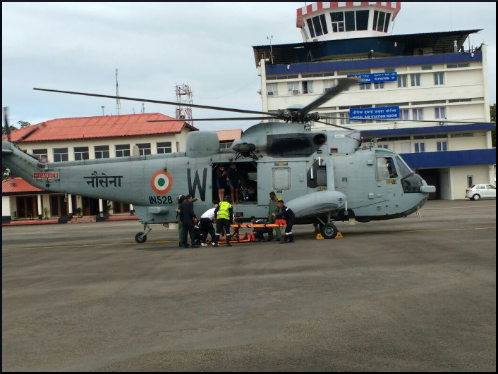 Indian Navy's Search and Rescue Operations