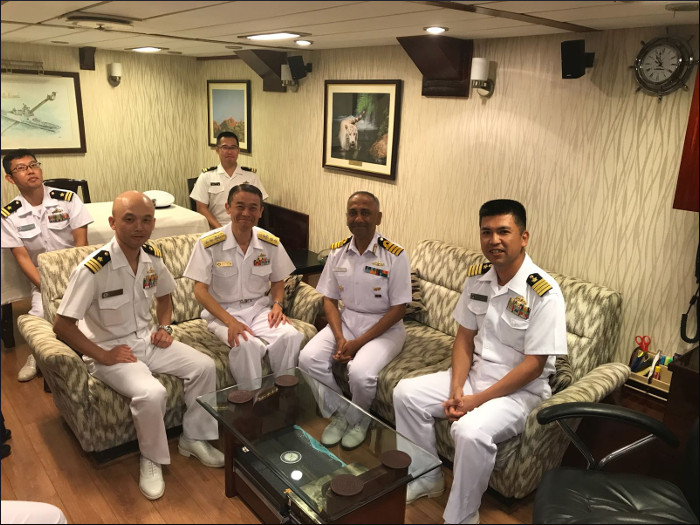 Indian Naval Ships Satpura and Kadmatt Visit Sasebo, Japan
